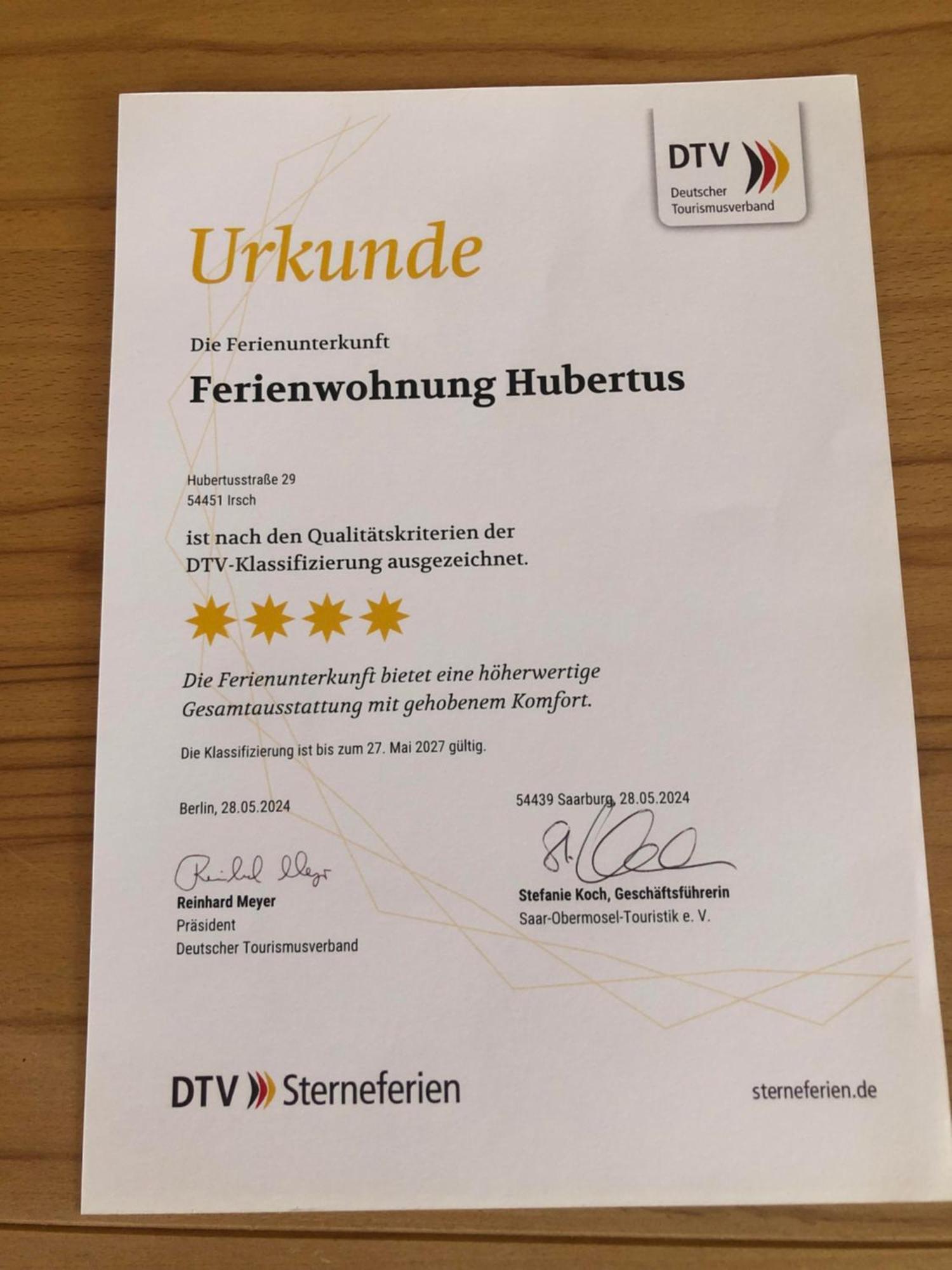 Ferienwohnung Hubertus Irsch Экстерьер фото